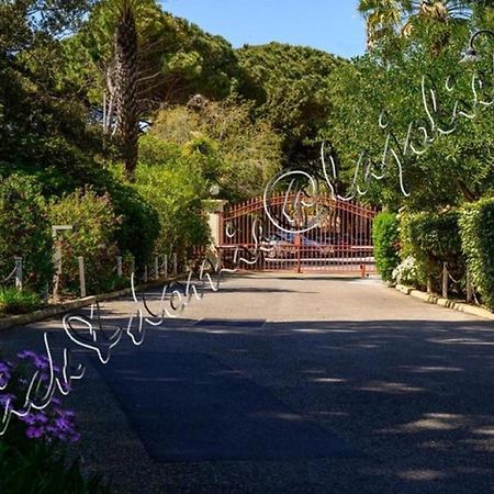 Ferienwohnung Magnifique Parc De La Presqu'Ile Avec Piscine Et Plage Face A Porquerolles ! Hyères Exterior foto