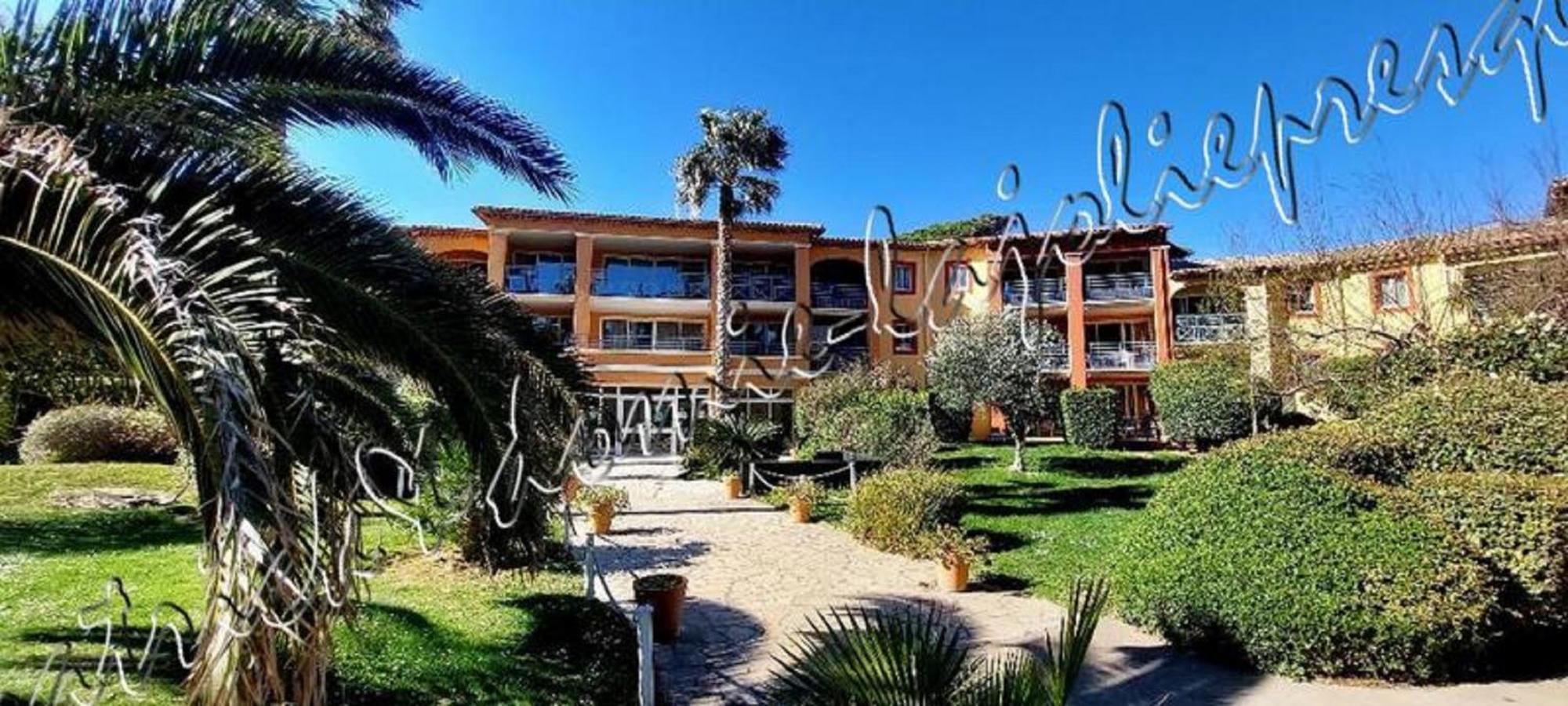 Ferienwohnung Magnifique Parc De La Presqu'Ile Avec Piscine Et Plage Face A Porquerolles ! Hyères Exterior foto