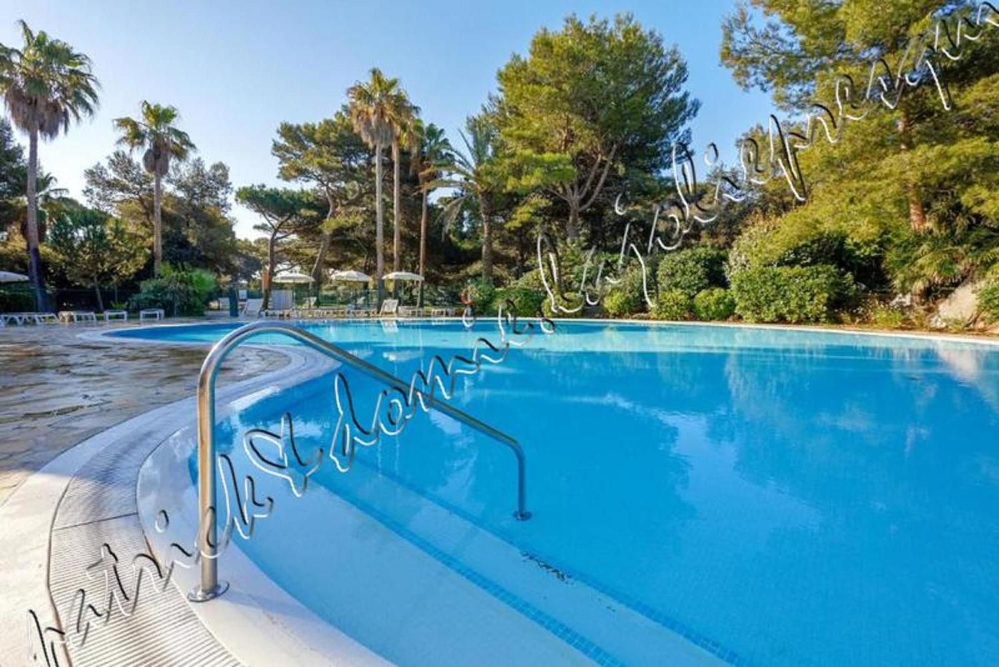 Ferienwohnung Magnifique Parc De La Presqu'Ile Avec Piscine Et Plage Face A Porquerolles ! Hyères Exterior foto