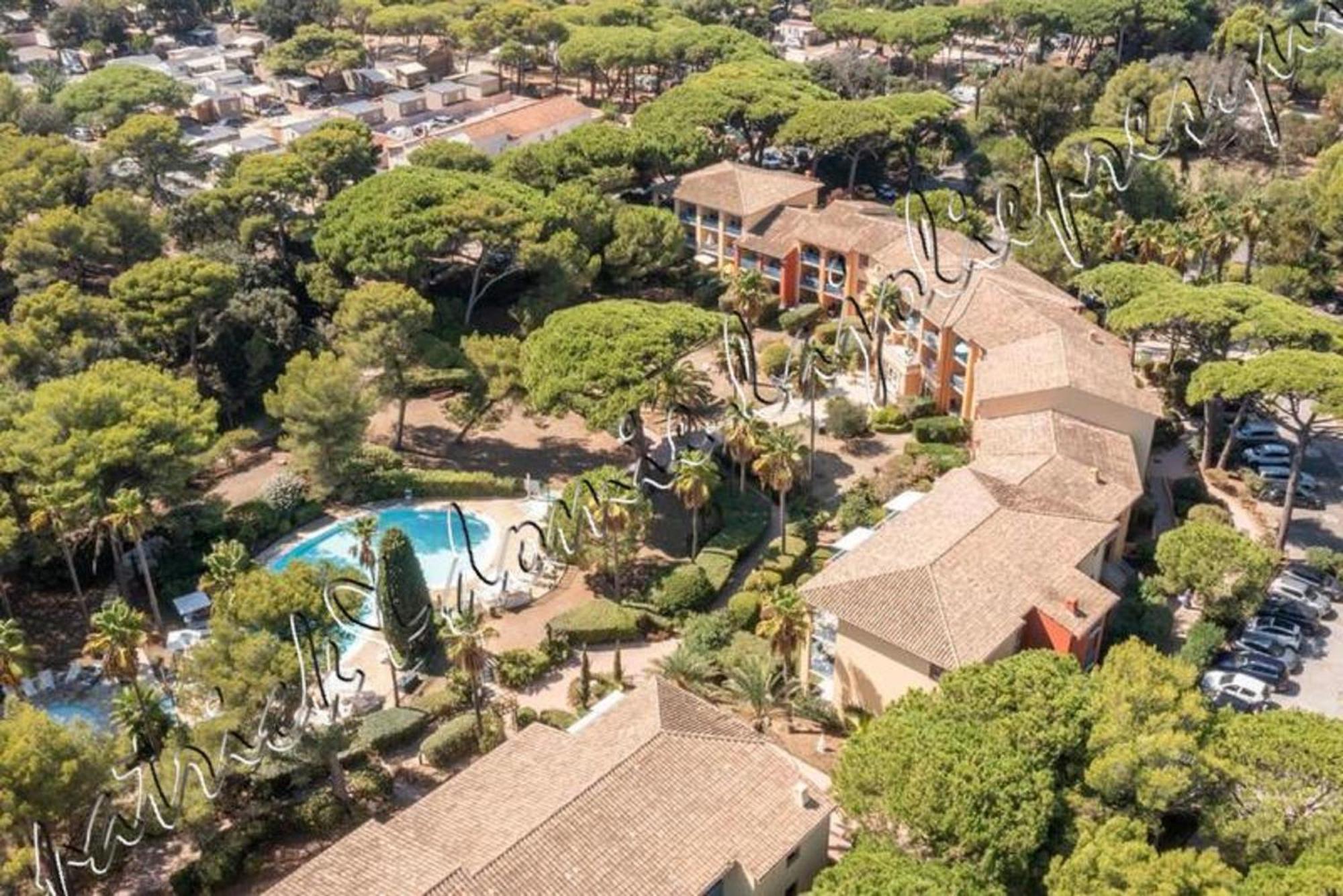 Ferienwohnung Magnifique Parc De La Presqu'Ile Avec Piscine Et Plage Face A Porquerolles ! Hyères Exterior foto