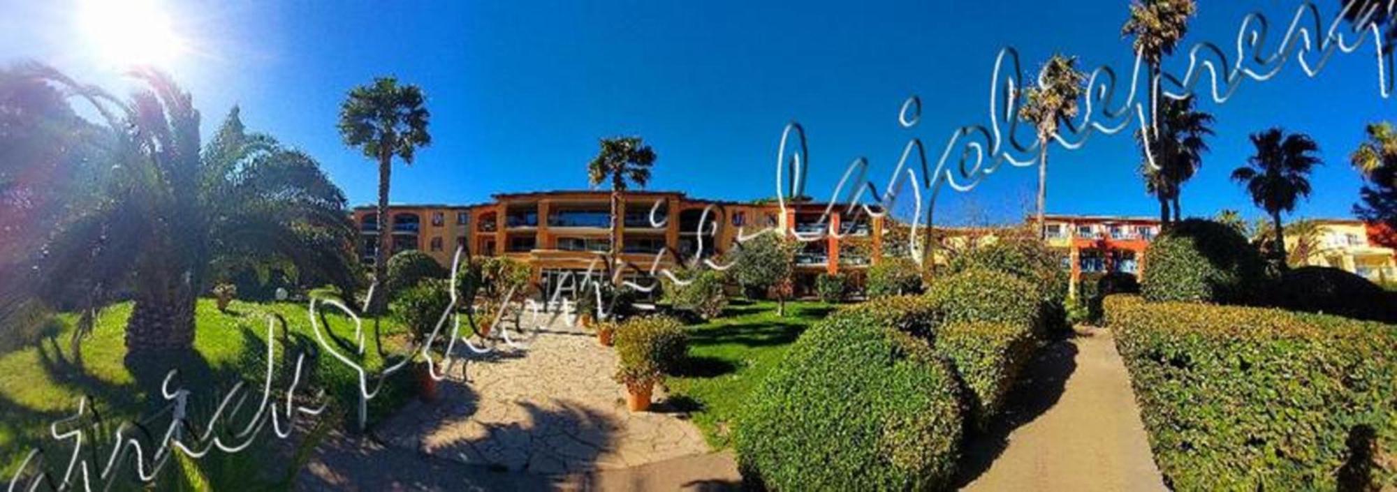 Ferienwohnung Magnifique Parc De La Presqu'Ile Avec Piscine Et Plage Face A Porquerolles ! Hyères Exterior foto