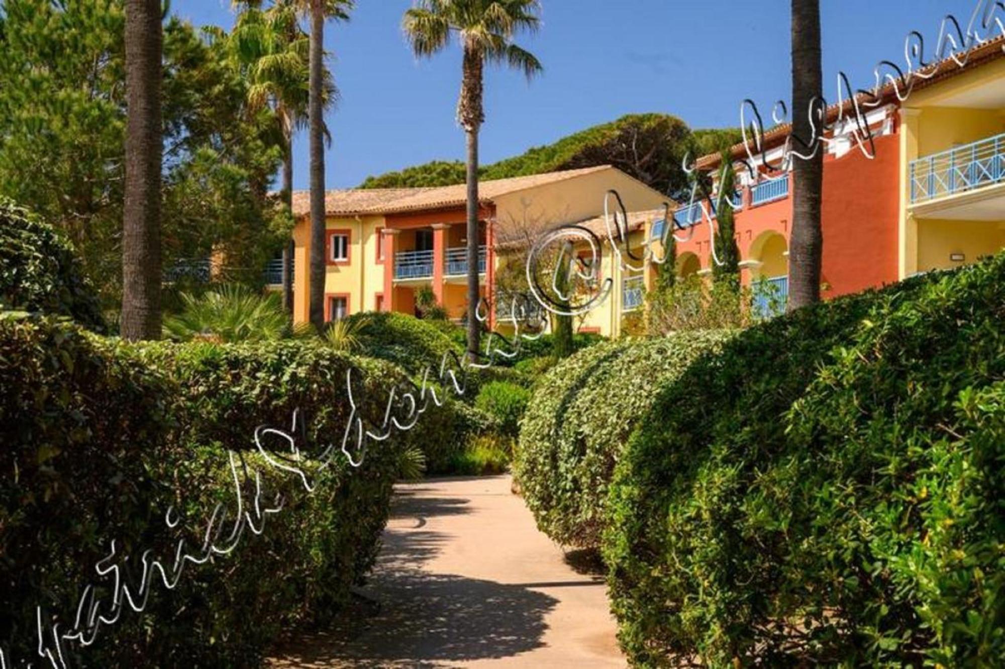 Ferienwohnung Magnifique Parc De La Presqu'Ile Avec Piscine Et Plage Face A Porquerolles ! Hyères Exterior foto