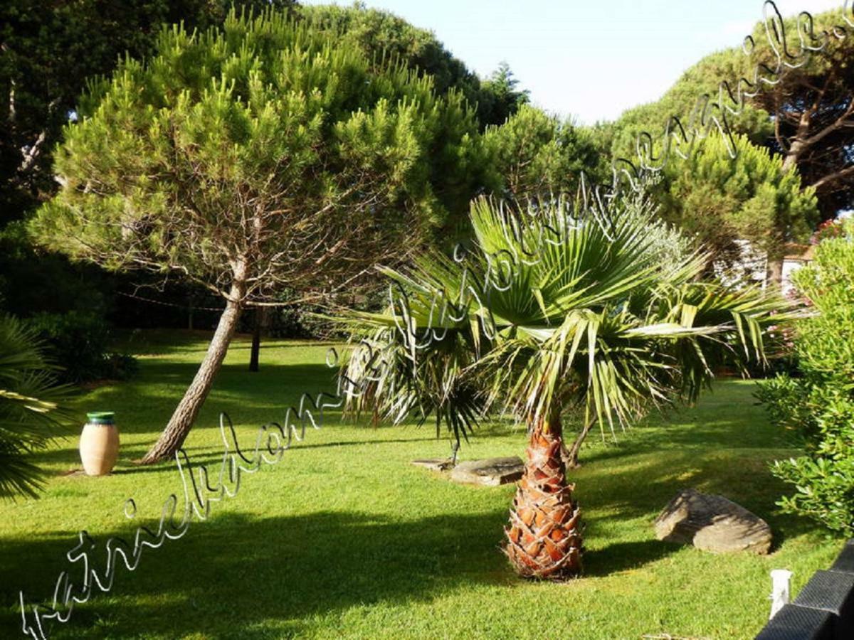 Ferienwohnung Magnifique Parc De La Presqu'Ile Avec Piscine Et Plage Face A Porquerolles ! Hyères Exterior foto